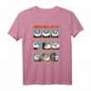 HapKitten Emotions Of Po Portrait Grid T-Shirt – Persönliches und künstlerisches Geburtstagsgeschenk