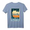 Vintage Palästina T-Shirt & Poster – Kunstvolles Design von Nahost, Jerusalem, Gaza & Westbank