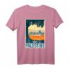 Vintage Palästina T-Shirt & Poster – Kunstvolles Design von Nahost, Jerusalem, Gaza & Westbank