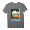 Vintage Palästina T-Shirt & Poster – Kunstvolles Design von Nahost, Jerusalem, Gaza & Westbank