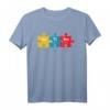 Autismus Bewusstsein Freundlichkeit Farben Kunst Puzzle Band T-Shirt – Unterstützung & Inklusion, Perfektes Geschenk für Organisationen & Angehörige