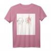 Backprint 'Figuren' modernes Kunst & abstrakte Kunst T-Shirt – Originelles Geburtstagsgeschenk vom Hamburger Künstler Jan Christian Altmann