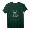 But is it art? Alien mit Kaffee Kunst T-Shirt – Gesprächsstarter für Künstler, Philosophen & Studenten