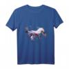 Galoppierendes Pferd - Cooles Grafik Kunst T-Shirt für Reiter, Pferdefans und Pferdeliebhaber als einzigartiges Geschenk