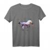 Galoppierendes Pferd - Cooles Grafik Kunst T-Shirt für Reiter, Pferdefans und Pferdeliebhaber als einzigartiges Geschenk
