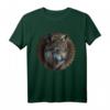 Wolf Mandala Tierliebhaber Kunst T-Shirt – Perfektes Geschenk für Tierfreunde und Naturliebhaber