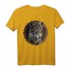 Wolf Mandala Tierliebhaber Kunst T-Shirt – Perfektes Geschenk für Tierfreunde und Naturliebhaber