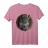 Wolf Mandala Tierliebhaber Kunst T-Shirt – Perfektes Geschenk für Tierfreunde und Naturliebhaber