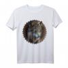 Wolf Mandala Tierliebhaber Kunst T-Shirt – Perfektes Geschenk für Tierfreunde und Naturliebhaber