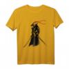 Japanischer Samurai Krieger Retro Japan Illustration Kunst T-Shirt - Perfekt für Kampfsport- und Japan-Fans, als Geschenk oder für besondere japanische Tage