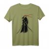 Japanischer Samurai Krieger Retro Japan Illustration Kunst T-Shirt - Perfekt für Kampfsport- und Japan-Fans, als Geschenk oder für besondere japanische Tage