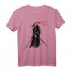 Japanischer Samurai Krieger Retro Japan Illustration Kunst T-Shirt - Perfekt für Kampfsport- und Japan-Fans, als Geschenk oder für besondere japanische Tage