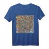 R/Place Finale Kunst T-Shirt – Pixel-Art Design, Klassisch geschnitten mit doppelt genähtem Saum