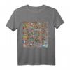 R/Place Finale Kunst T-Shirt – Pixel-Art Design, Klassisch geschnitten mit doppelt genähtem Saum