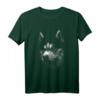 Modisches Siberian Husky Hund T-Shirt mit blauen Augen – Kreatives Tierkunst Design für Freunde, Alltag, Party & Geschenke zu Weihnachten, Muttertag, Ostern