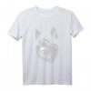 Modisches Siberian Husky Hund T-Shirt mit blauen Augen – Kreatives Tierkunst Design für Freunde, Alltag, Party & Geschenke zu Weihnachten, Muttertag, Ostern