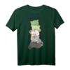 Aromantic Pride Kawaii Katzen T-Shirt - Süße LGBTQ-Anime-Kunst im Harajuku-Stil für Pride-Paraden & aromantische Liebe
