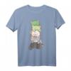Aromantic Pride Kawaii Katzen T-Shirt - Süße LGBTQ-Anime-Kunst im Harajuku-Stil für Pride-Paraden & aromantische Liebe