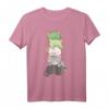 Aromantic Pride Kawaii Katzen T-Shirt - Süße LGBTQ-Anime-Kunst im Harajuku-Stil für Pride-Paraden & aromantische Liebe