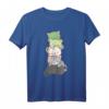 Aromantic Pride Kawaii Katzen T-Shirt - Süße LGBTQ-Anime-Kunst im Harajuku-Stil für Pride-Paraden & aromantische Liebe