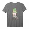 Aromantic Pride Kawaii Katzen T-Shirt - Süße LGBTQ-Anime-Kunst im Harajuku-Stil für Pride-Paraden & aromantische Liebe