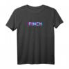 Finch, Cool Bird Edgy Glitch Ästhetische Kunst T-Shirt – Das perfekte Geschenk für Vogelliebhaber, Freunde und Familie