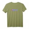 Finch, Cool Bird Edgy Glitch Ästhetische Kunst T-Shirt – Das perfekte Geschenk für Vogelliebhaber, Freunde und Familie
