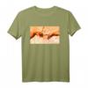 Erschaffung Adams Michelangelo Buonarroti Kunst T-Shirt - Klassisch geschnitten mit doppelt genähtem Saum