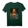 Jesus von Leonardo Da Vinci Klassische Renaissance Kunst T-Shirt – Originelle Geschenkidee für Kunstliebhaber, Geburtstage & besondere Anlässe
