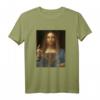 Jesus von Leonardo Da Vinci Klassische Renaissance Kunst T-Shirt – Originelle Geschenkidee für Kunstliebhaber, Geburtstage & besondere Anlässe