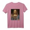 Jesus von Leonardo Da Vinci Klassische Renaissance Kunst T-Shirt – Originelle Geschenkidee für Kunstliebhaber, Geburtstage & besondere Anlässe