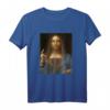 Jesus von Leonardo Da Vinci Klassische Renaissance Kunst T-Shirt – Originelle Geschenkidee für Kunstliebhaber, Geburtstage & besondere Anlässe