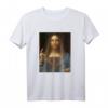 Jesus von Leonardo Da Vinci Klassische Renaissance Kunst T-Shirt – Originelle Geschenkidee für Kunstliebhaber, Geburtstage & besondere Anlässe