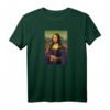 Mona Lisa Berühmte Kunst T-Shirt - Klassisch geschnitten, doppelt genähter Saum für Kunstliebhaber