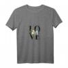 Modernes Damen T-Shirt mit Liebe und Blumen - Stylisches Oberteil für Freizeit und Büro, ideal als Geschenk
