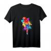 Aquarell Papagei Vogel Malerei Grafik T-Shirt – Perfektes Geschenk für Natur- und Tierliebhaber zu Geburtstag, Weihnachten, Ostern, Vatertag & Muttertag