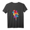 Aquarell Papagei Vogel Malerei Grafik T-Shirt – Perfektes Geschenk für Natur- und Tierliebhaber zu Geburtstag, Weihnachten, Ostern, Vatertag & Muttertag