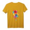 Aquarell Papagei Vogel Malerei Grafik T-Shirt – Perfektes Geschenk für Natur- und Tierliebhaber zu Geburtstag, Weihnachten, Ostern, Vatertag & Muttertag