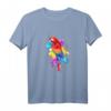 Aquarell Papagei Vogel Malerei Grafik T-Shirt – Perfektes Geschenk für Natur- und Tierliebhaber zu Geburtstag, Weihnachten, Ostern, Vatertag & Muttertag