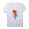 Aquarell Papagei Vogel Malerei Grafik T-Shirt – Perfektes Geschenk für Natur- und Tierliebhaber zu Geburtstag, Weihnachten, Ostern, Vatertag & Muttertag