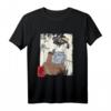 Japanische Kunst - Kawaii Kimono Geisha T-Shirt für Japan Fans, Anime & Manga Liebhaber mit Liebe Schriftzug