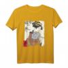Japanische Kunst - Kawaii Kimono Geisha T-Shirt für Japan Fans, Anime & Manga Liebhaber mit Liebe Schriftzug