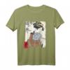 Japanische Kunst - Kawaii Kimono Geisha T-Shirt für Japan Fans, Anime & Manga Liebhaber mit Liebe Schriftzug