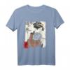 Japanische Kunst - Kawaii Kimono Geisha T-Shirt für Japan Fans, Anime & Manga Liebhaber mit Liebe Schriftzug