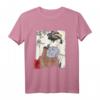 Japanische Kunst - Kawaii Kimono Geisha T-Shirt für Japan Fans, Anime & Manga Liebhaber mit Liebe Schriftzug