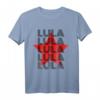 Lula 2022 Präsident von Brasilien Retro Typografie Kunst T-Shirt – Support-Shirt für Lula Fans & Wahlkampf 2022