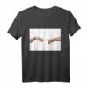 Art History Shirt - The Creation Of Adam Aesthetic Tee Kunst T-Shirt für Kunstliebhaber, Geburtstage & besondere Anlässe