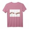 Art History Shirt - The Creation Of Adam Aesthetic Tee Kunst T-Shirt für Kunstliebhaber, Geburtstage & besondere Anlässe