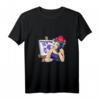 Damen Schwarzwald Mädchen T-Shirt mit Bollenhut - Originelle Geschenkidee zum Muttertag, Geburtstag & Weihnachten für Anime- und Trachtenfans