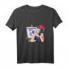 Damen Schwarzwald Mädchen T-Shirt mit Bollenhut - Originelle Geschenkidee zum Muttertag, Geburtstag & Weihnachten für Anime- und Trachtenfans